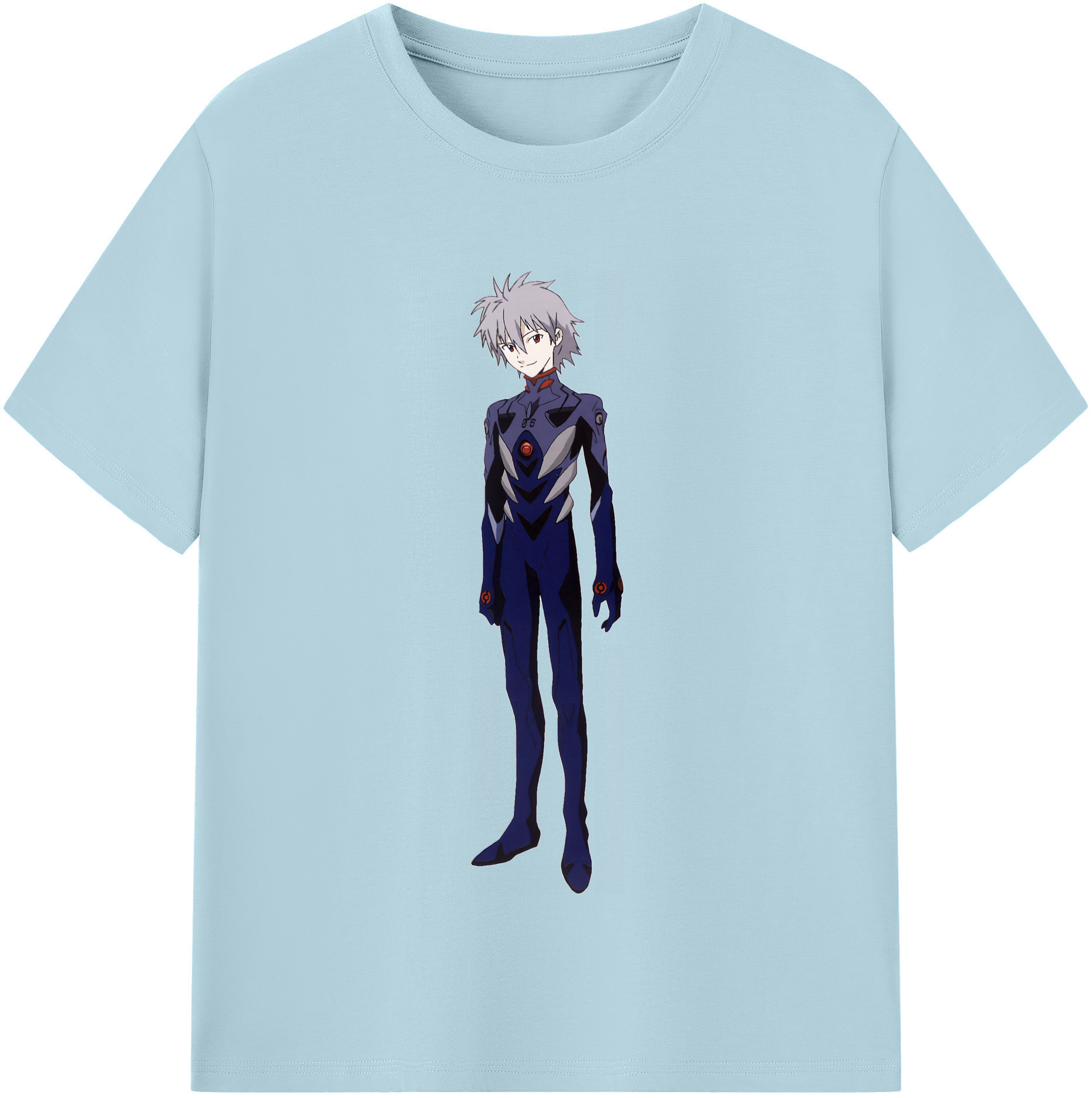 （画像用） EVA 新世紀エヴァンゲリオン 綿100％半袖Tシャツ（フロントプリント）